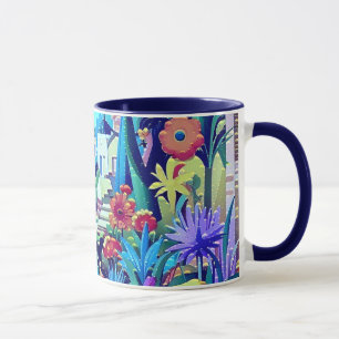 Surreal Garden - Blumenbild 2 Tasse