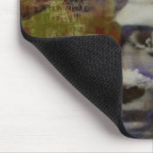 Surreal-Geistermaske Mousepad (Ecke)