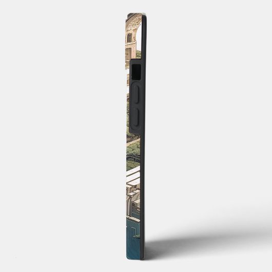 Surreal Geometric City Landscape Fantasy Art Case-Mate iPhone Hülle (Rückseite / Links)