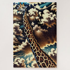 Surreal Giraffe – Artistic Animal Design Puzzle