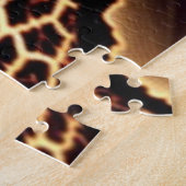 Surreal Giraffe – Künstlerisches Tierdesign Puzzle (Seite)