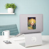 Surreal Goddess Fantasy Art Aufkleber (Laptop auf Schreibtisch)