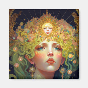 Surreal Goddess Fantasy Art Magnet