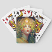 Surreal Goddess Fantasy Art Spielkarten (Rückseite)