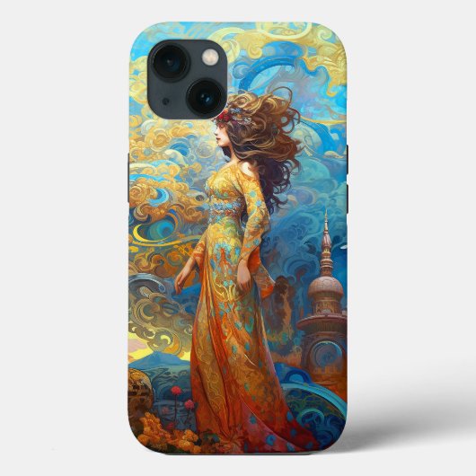 Surreal Goddess Queen Fantasy Art Case-Mate iPhone Hülle (Rückseite)