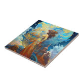 Surreal Goddess Queen Fantasy Art Fliese (Seite)