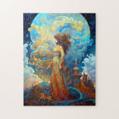 Surreal Goddess Queen Fantasy Art Puzzle (Vertikal)