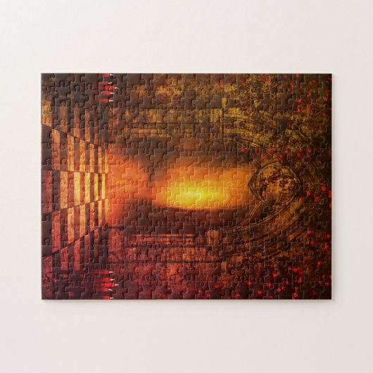 Surreal Gothic Door Puzzle (Horizontal)