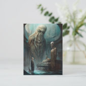 Surreal Gotische Horror Kunst Postkarte (Stehend Vorderseite)