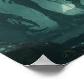 Surreal Grotesque Monster Poster (Ecke)