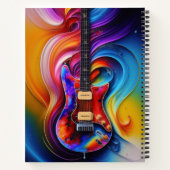 Surreal Guitar Notizblock (Rückseite)