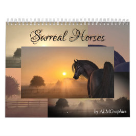 Surreal Horses 2.0 - anpassbar Kalender