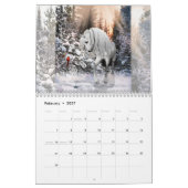 Surreal Horses 2.0 - anpassbar Kalender (Feb 2027)