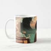 Surreal Interior With Woman and Cat Kaffeetasse (Links)