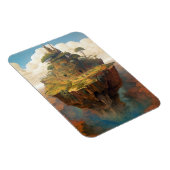 Surreal Island Landschaft Fantasy Art Magnet (Rechte Seite)