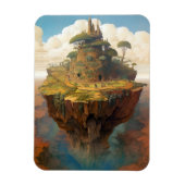 Surreal Island Landschaft Fantasy Art Magnet (Vertikal)