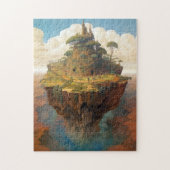Surreal Island Landschaft Fantasy Art Puzzle (Vertikal)