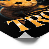 Surreal Italian Brainrot Meme Trippi Troppi Funny  Poster (Ecke)