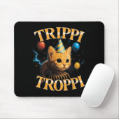 Surreal Italienisch Brainrot Meme Trip Trop Funny  Mousepad (Mit Mouse)