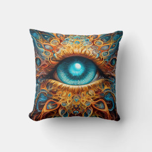 Surreal Kaleidoskop Kissen
