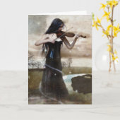 Surreal Karte (Gelbe Blume)