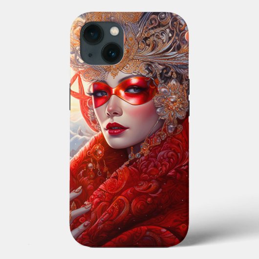 Surreal Lady Fantasy Art Case-Mate iPhone Hülle (Rückseite)