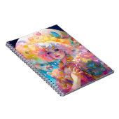 Surreal Lady Fantasy Art Notizblock (Rechte Seite)