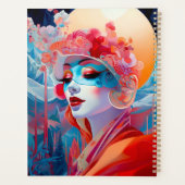 Surreal Lady Fantasy Art Planer (Rückseite)