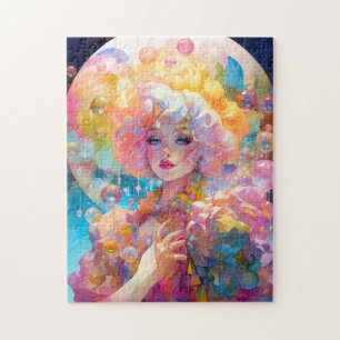 Surreal Lady Fantasy Art Puzzle