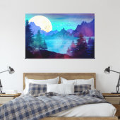 Surreal Lake Leinwanddruck (Insitu (Schlafzimmer))