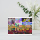 Surreal Landscape # 1 Postkarte (Stehend Vorderseite)
