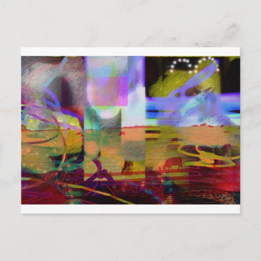 Surreal Landscape # 1 Postkarte (Vorderseite)