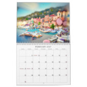 Surreal Landscape Colorful Nature Fantasy Malerei Kalender (Feb 2027)