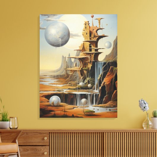 Surreal Landscape Leinwand Kunst (Insitu (Wohnzimmer))