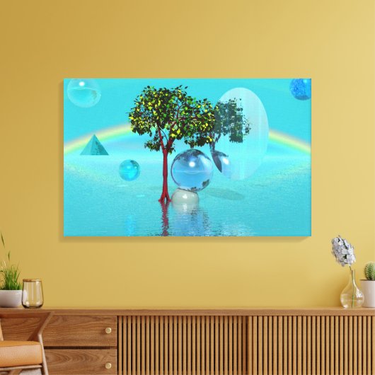 Surreal Landscape Leinwanddruck (Insitu (Wohnzimmer))