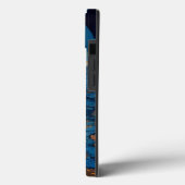 Surreal Landschaft Burg Fantasy Kunst, Dichtung un Case-Mate iPhone Hülle (Rückseite / Links)