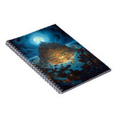 Surreal Landscity Fantasy Art Notizblock (Rechte Seite)