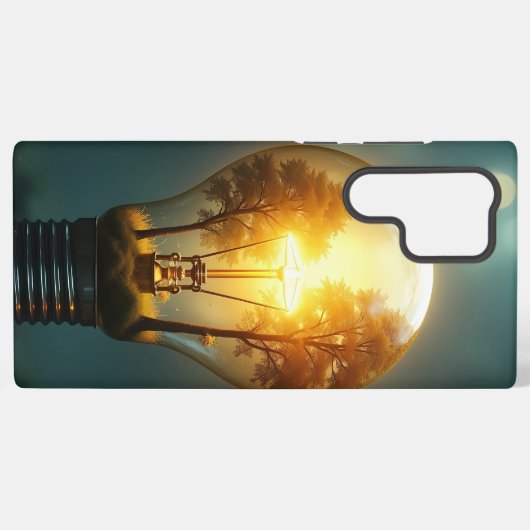 Surreal Light Bulb Samsung Cover Samsung Galaxy Hülle (Rückseite (Horizontal))