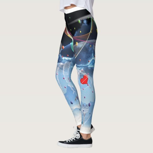 Surreal Lolipop Candy Leggings (Links)