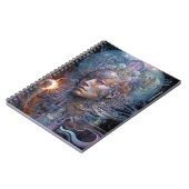 Surreal Man Visionary Art Notizblock (Linke Seite)