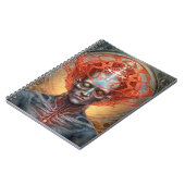 Surreal Man Visionary Art Notizblock (Linke Seite)