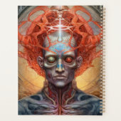 Surreal Man Visionary Art Planer (Rückseite)