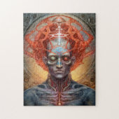 Surreal Man Visionary Art Puzzle (Vertikal)