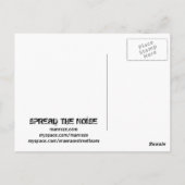 surreal Mann raze Band Postcard Postkarte (Rückseite)