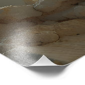 Surreal Marble Head Interior Dreamscape Stairway Fotodruck (Ecke)