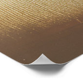 Surreal Martini Mood Portrait Poster (Ecke)