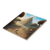 Surreal Maze Burg Fantastische Bergwelten Fliese (Seite)