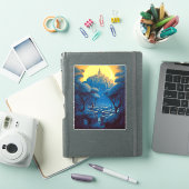 Surreal Maze City Aufkleber (iPad Hülle)