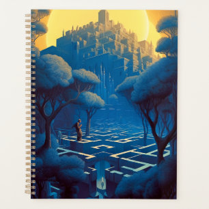 Surreal Maze City Planer