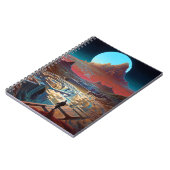 Surreal Maze Landscape Notizblock (Linke Seite)